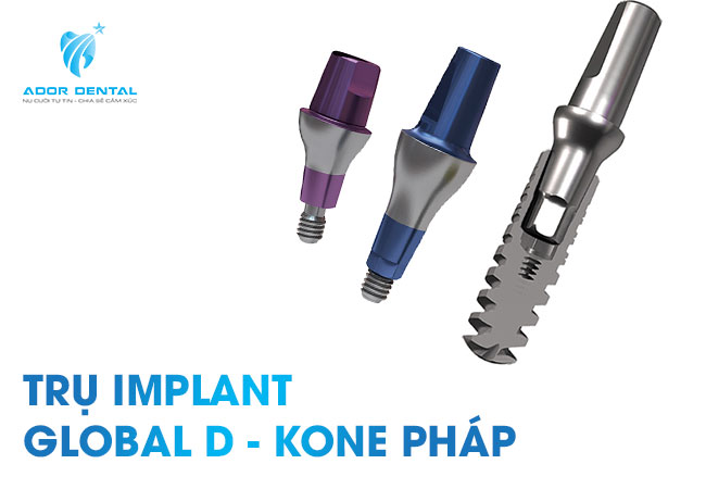 Trụ Implant Global D-Kone Pháp